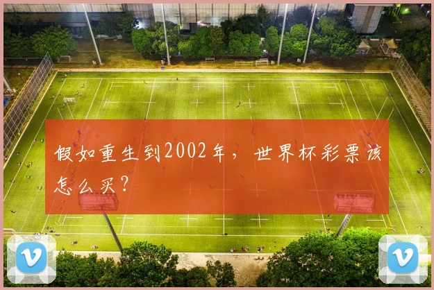 假如重生到2002年，世界杯彩票该怎么买？