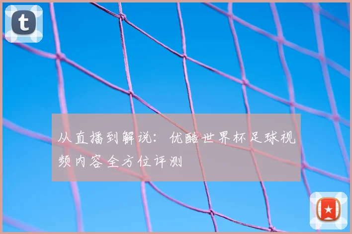 从直播到解说：优酷世界杯足球视频内容全方位评测