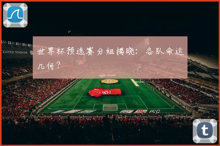 世界杯预选赛分组揭晓:各队命运几何?